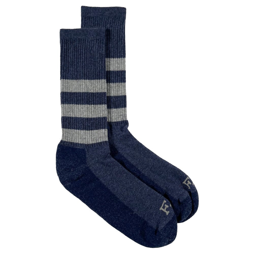 Faribault Mill One Size Trapper Wool Socks - Denim