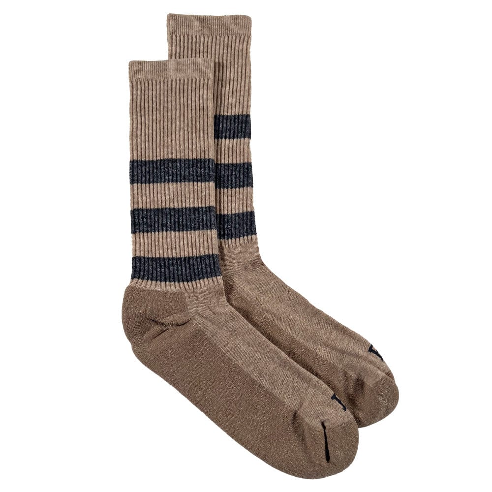 Faribault Mill One Size Trapper Wool Socks - Wheat