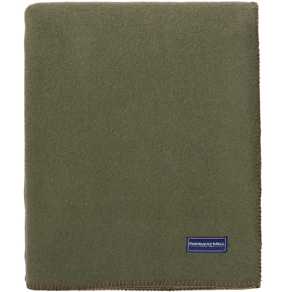 Faribault Mill Pure & Simple Wool Blanket