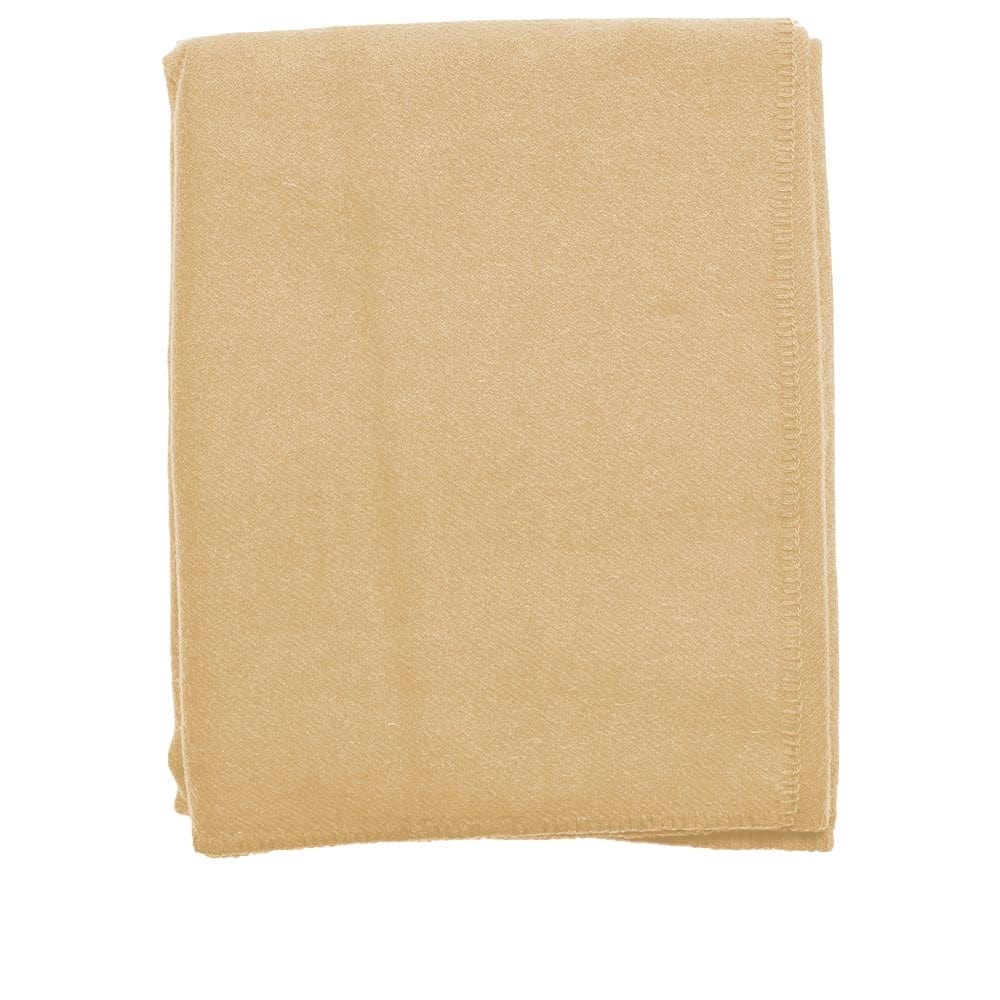 Color Variation Factory Second Pure & Simple Wool Blanket - Camel Queen Camel active King machine washable Solids