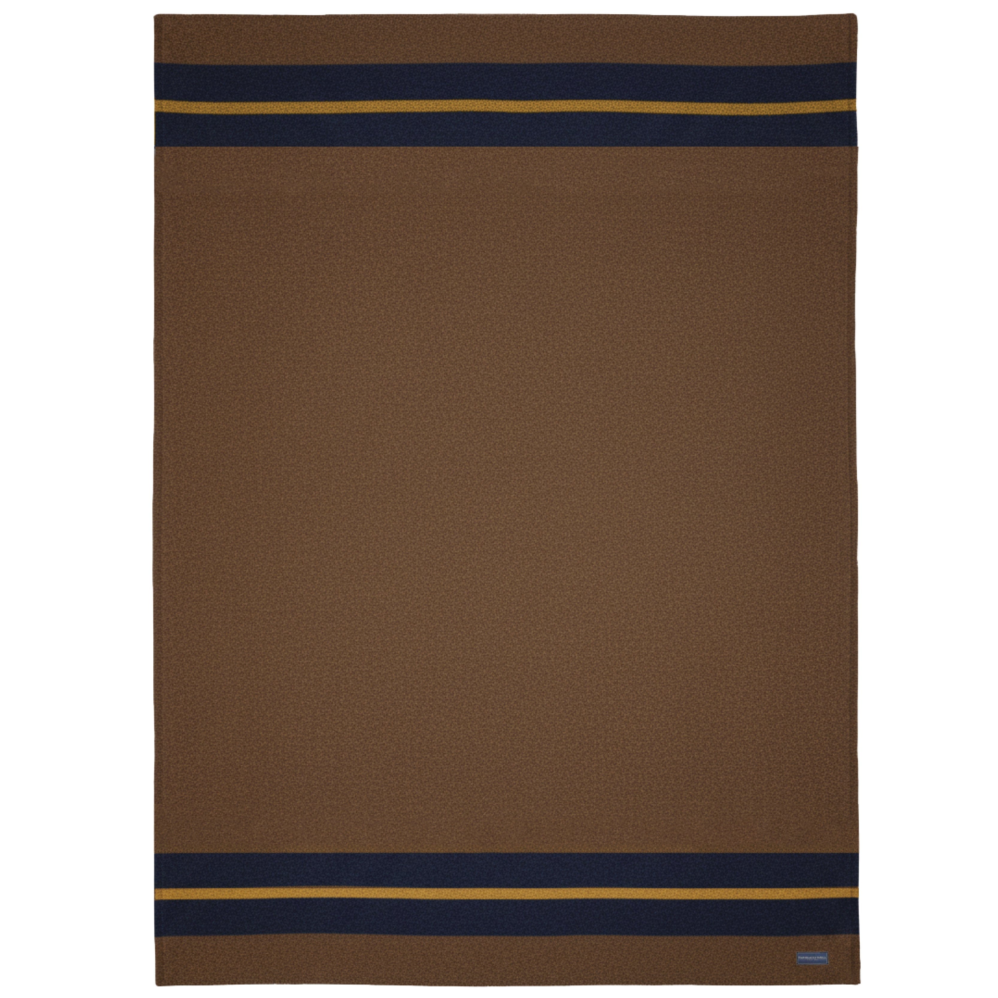 Faribault Mill Scout Wool Camp Blanket - Brown