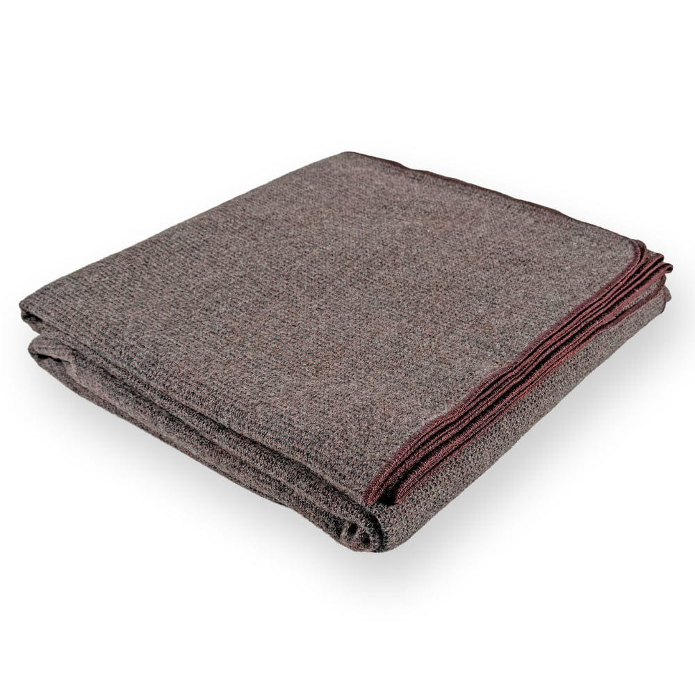 Faribault Mill Twin Zero Waste Wool Blanket - Mystery Color & Texture