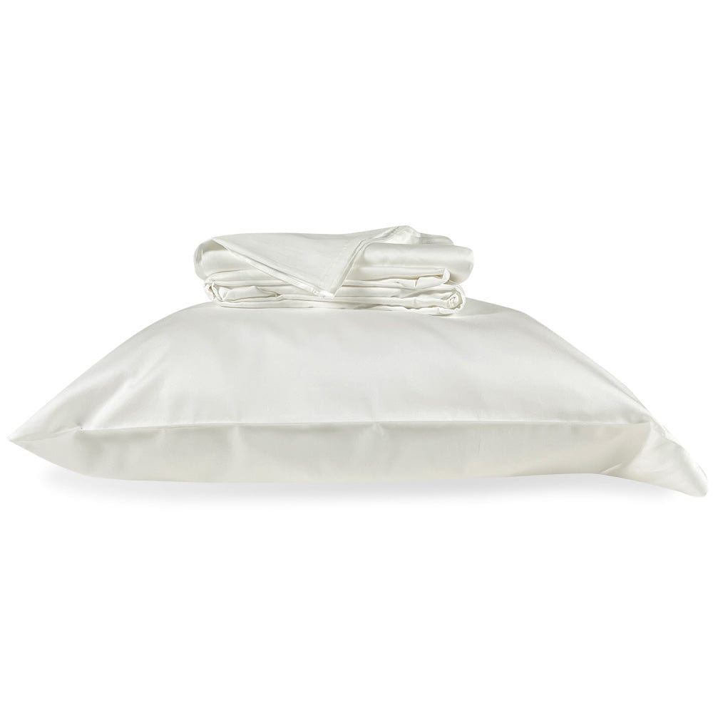 Faribault Mill White / Twin Sheet Set