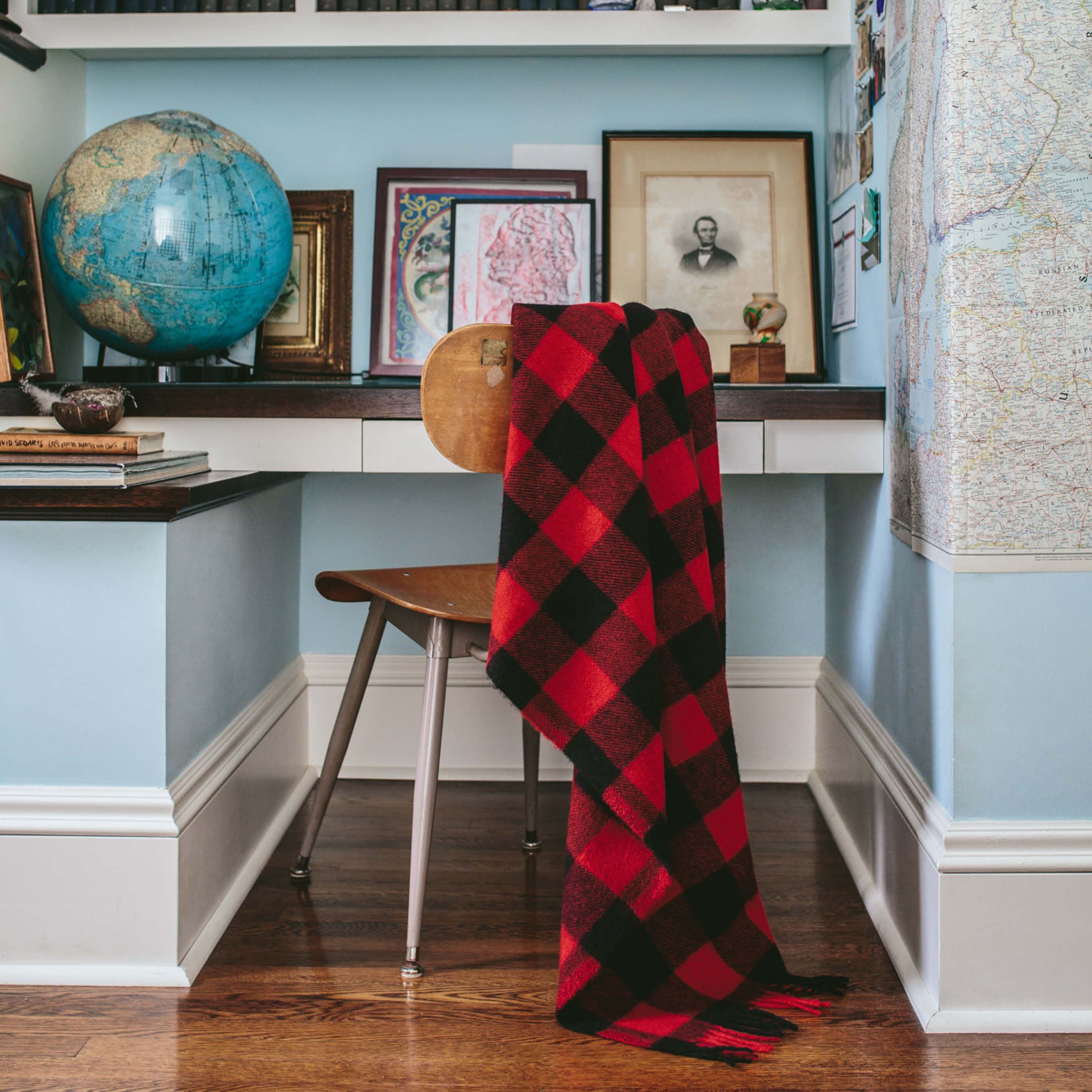 Buffalo Check Wool Throw Blanket - Red active Buffalo Check Wool Throw Current Full Price group-gallery machine washable New Lower Price Patterns & Plaids