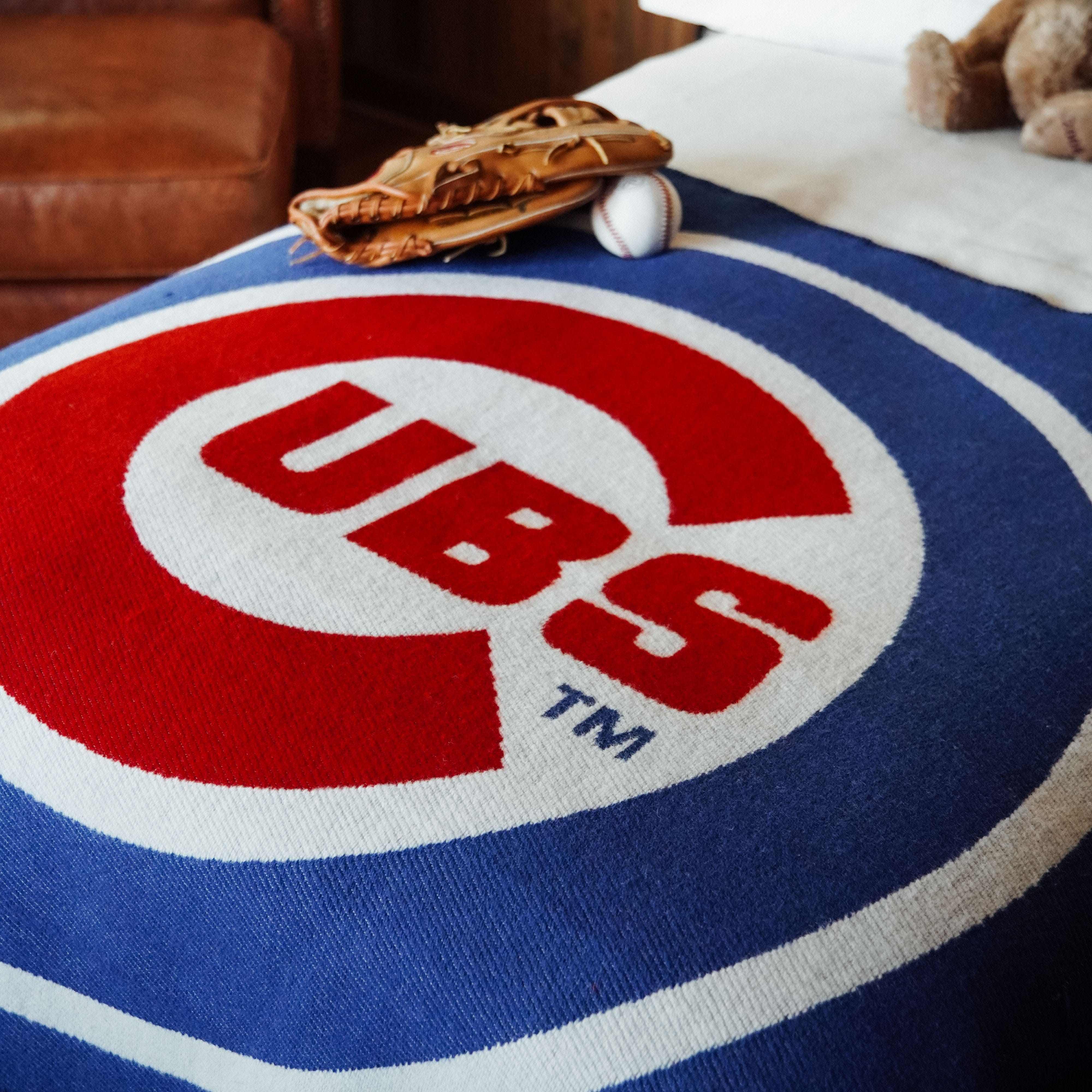 Chicago Cubs Wool Throw active Current Dry clean or hand wash Full Price MLB personalization