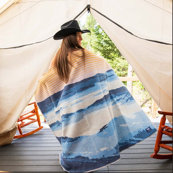 Great Smoky Mountains National Park Wool Throw active Current Dry clean or hand wash Full Price