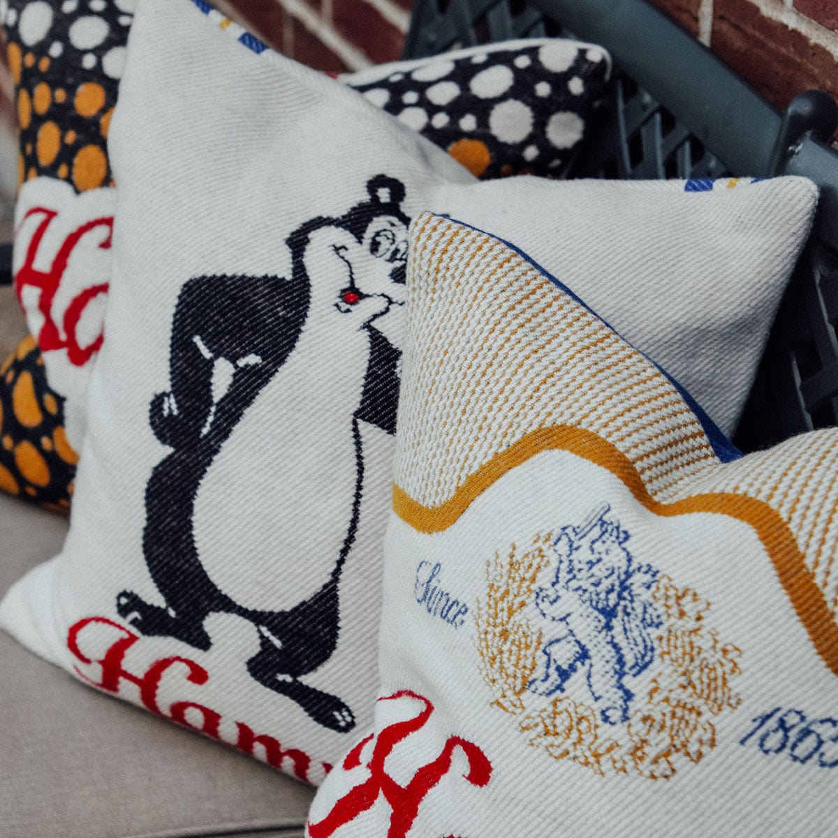 Hamm's Beer Bear Pillow Case active Current Dry clean or hand wash Hamm's Beer Pillow Case Sale