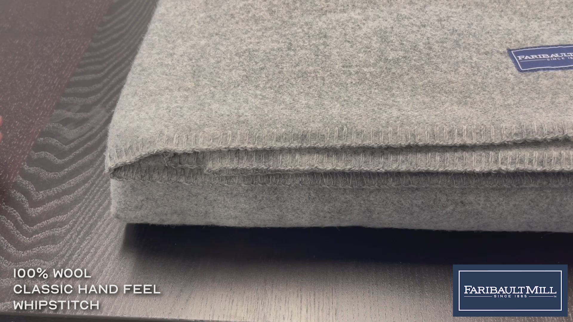 Pure & Simple Wool Blanket - Bone White