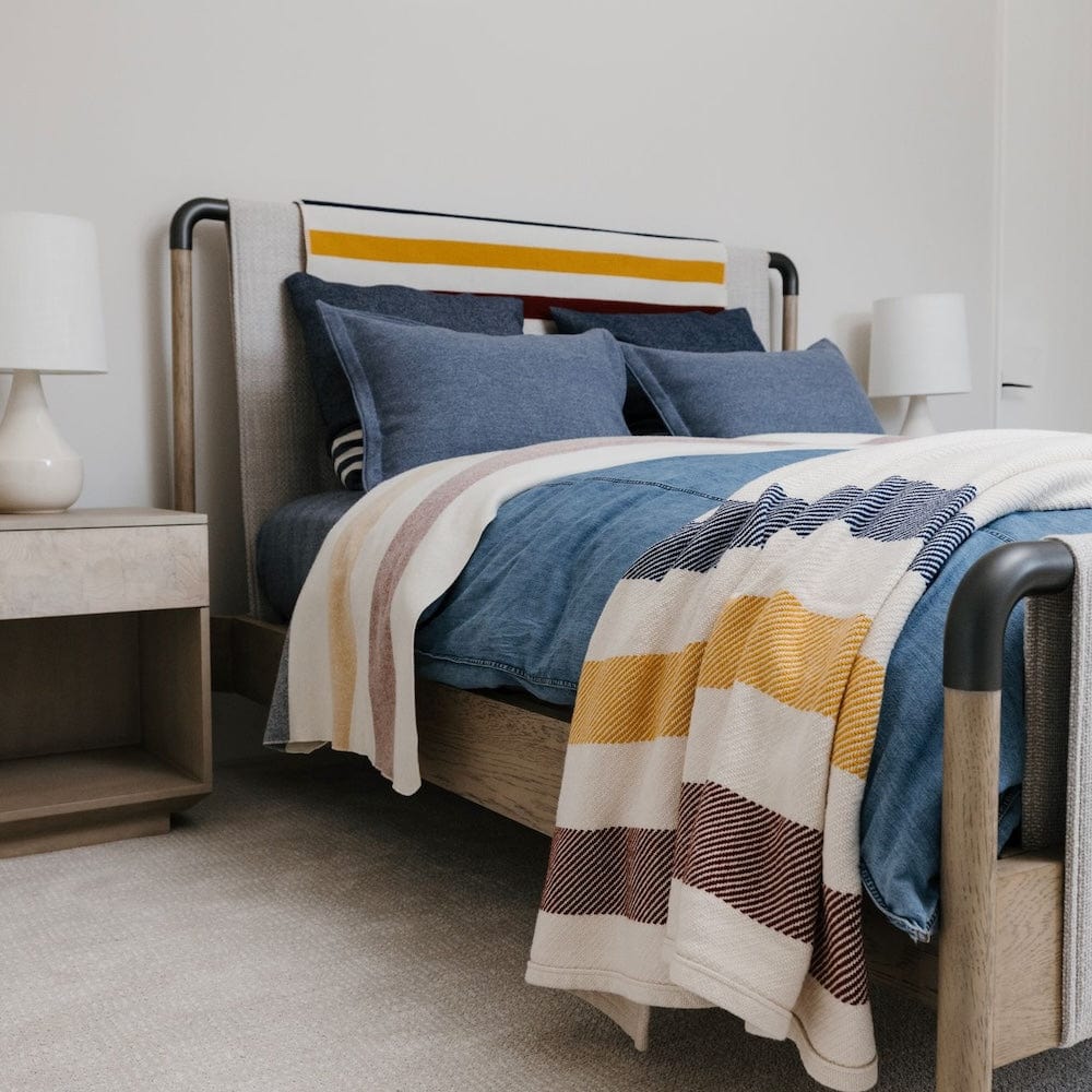 Frontier Cotton Blanket active Current Full Full Price King machine washable New Lower Price Queen Stripes Twin