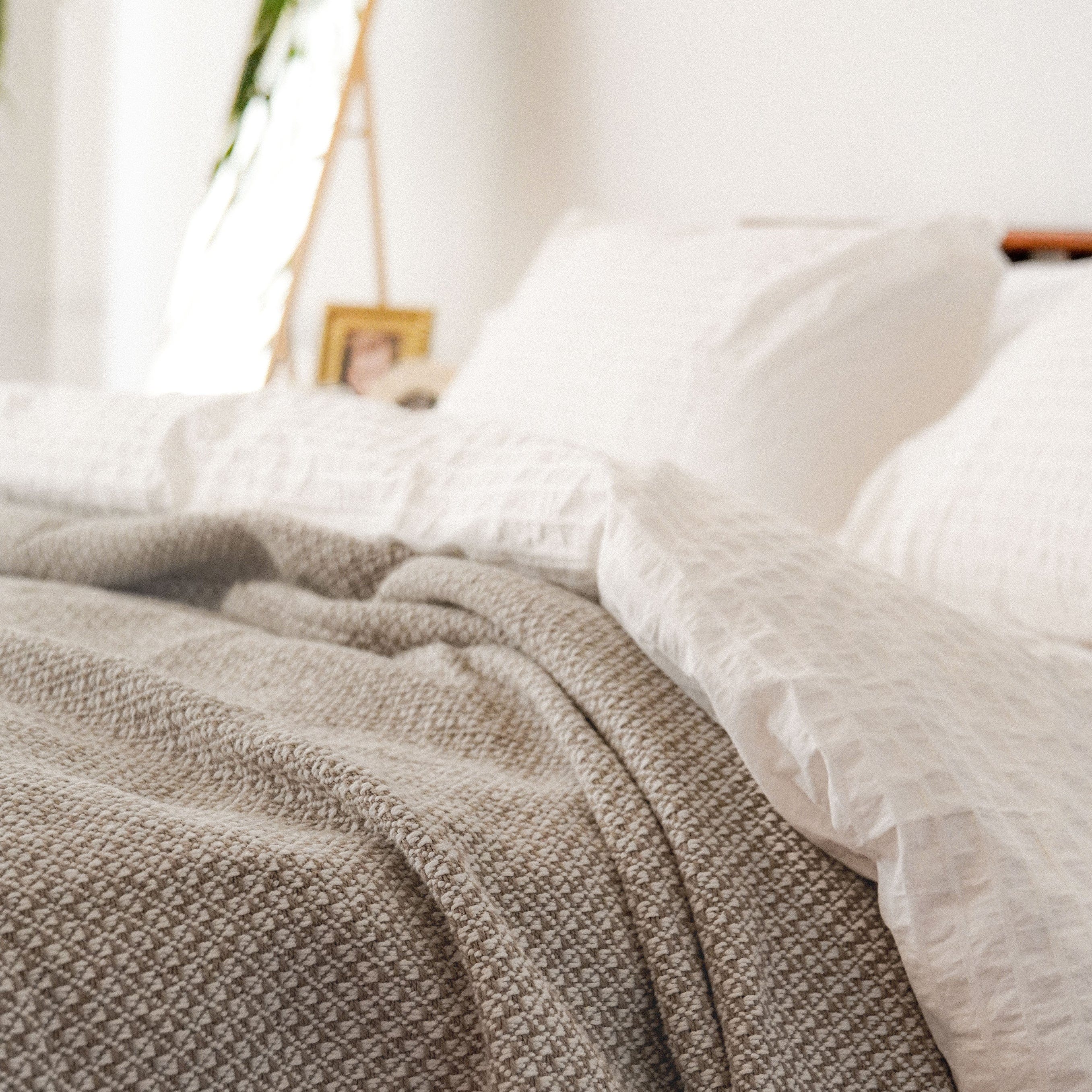Bar Harbor Cotton Blanket active Current Full group-gallery King machine washable Queen Solids Twin