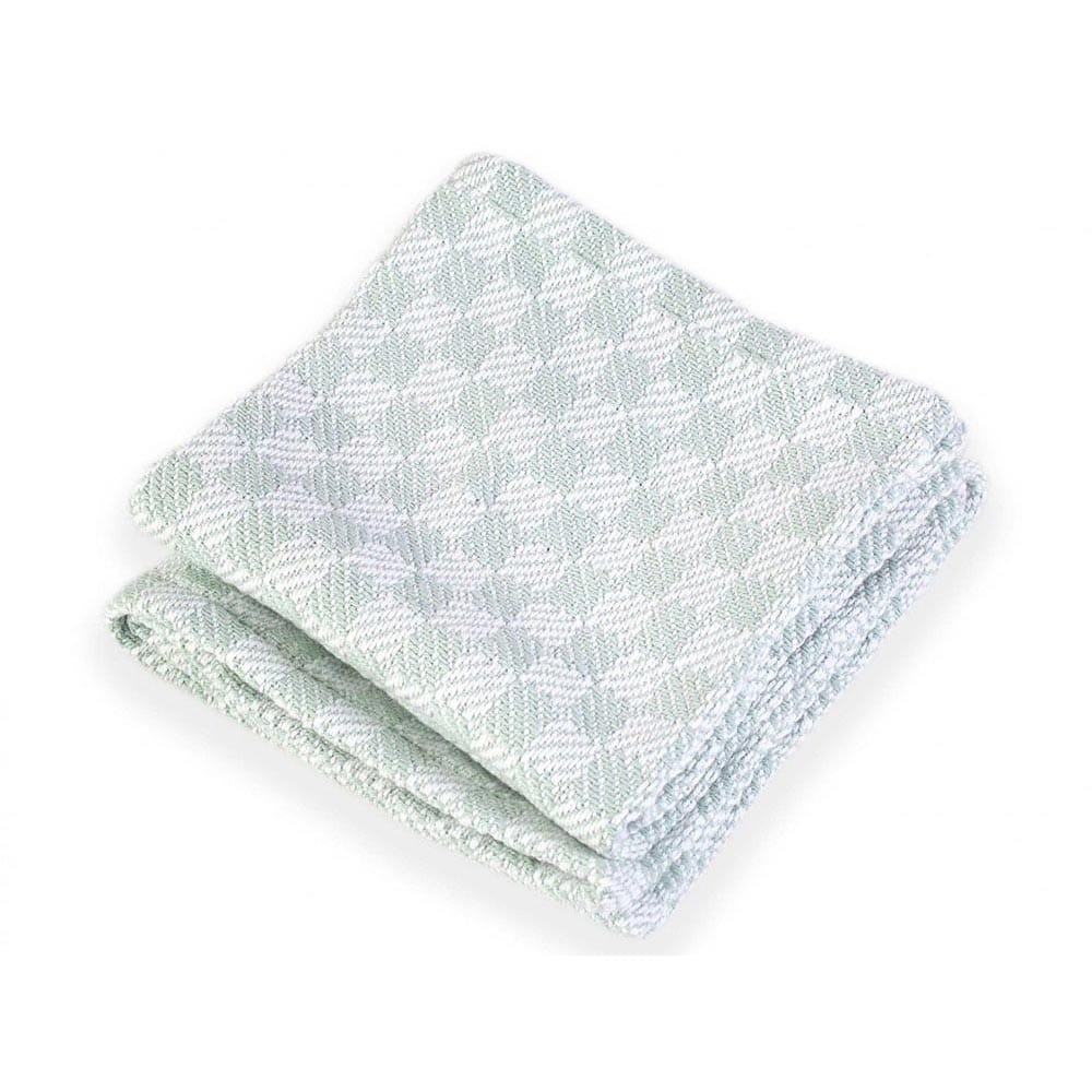 Pogonia Cotton Baby Blanket - Surf 36" x 46" active Current Full Price group-gallery machine washable New Lower Price Patterns & Plaids personalization Pogonia Cotton Baby Blanket