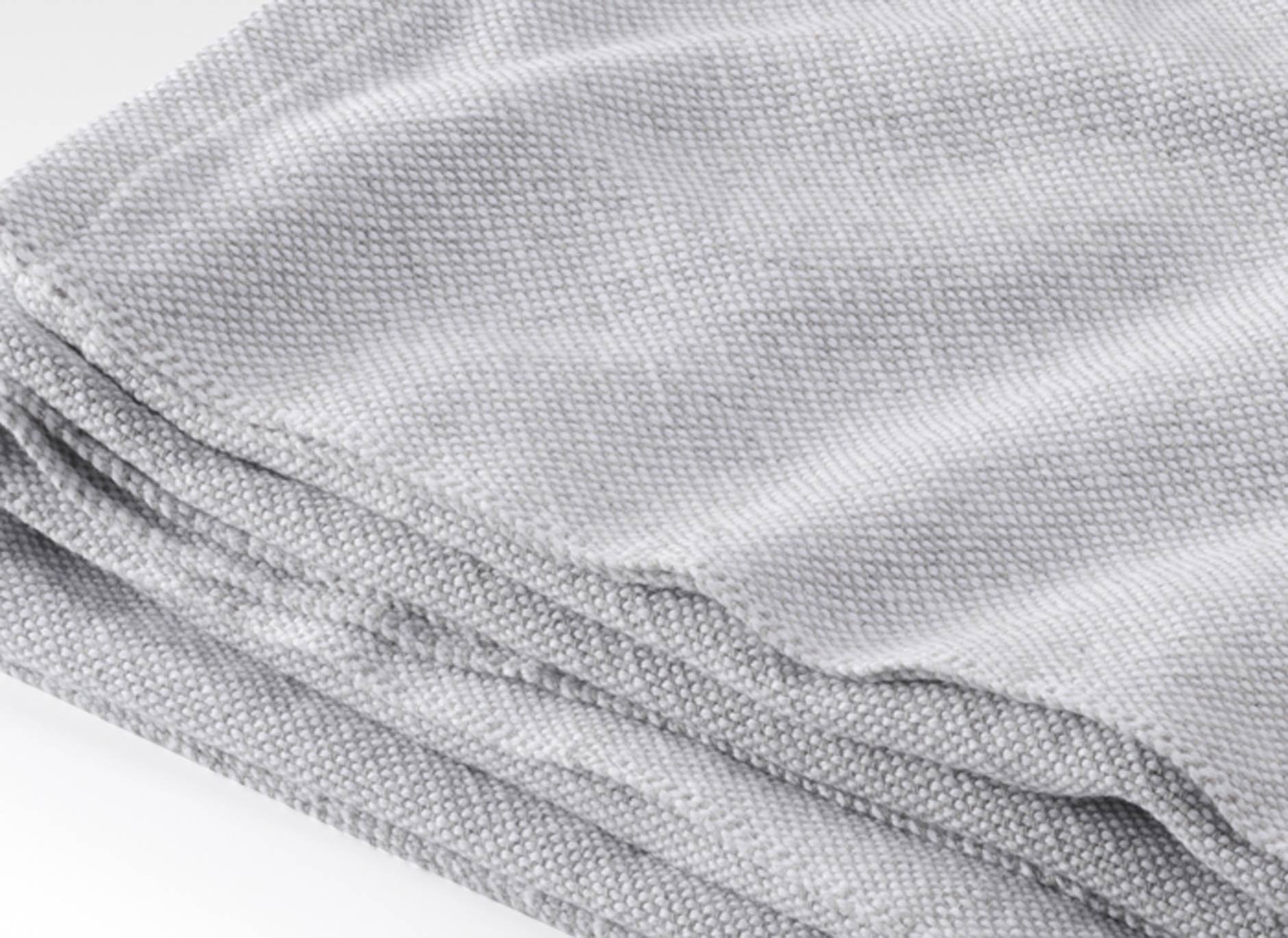 Pure & Simple Cotton Blanket - Gray Heather active Current Full group-gallery King machine washable New Lower Price personalization Pure & Simple Cotton Blanket Queen Solids Twin