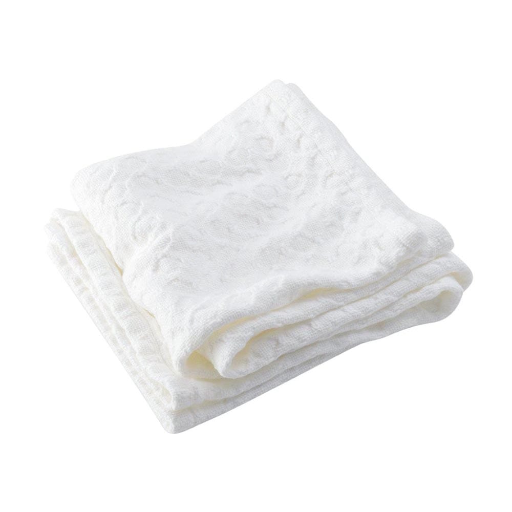 Sandpiper Cotton Baby Blanket - White 36" x 46" active Current Full Price group-gallery machine washable New Lower Price personalization Sandpiper Cotton Baby Blanket Solids