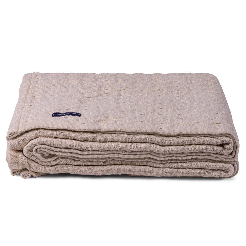 Vanburen Cotton Blanket - Natural active Current Full group-gallery King machine washable Queen Solids Twin Vanburen Cotton Blanket