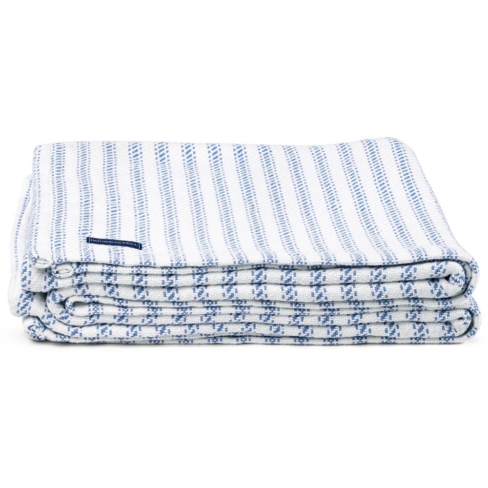 Winona Cotton Blanket - Denim active Full group-gallery King machine washable Queen Stripes Twin