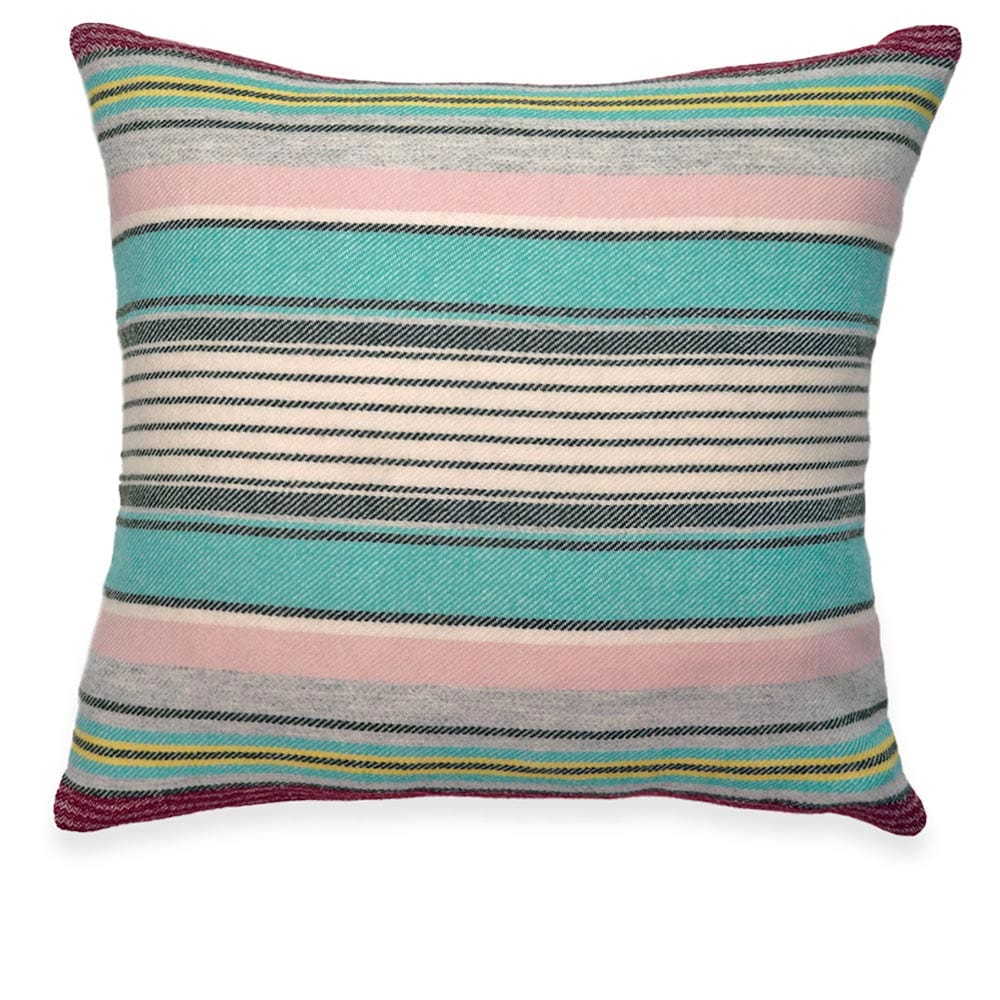 Adirondack Stripe Wool Pillow Case Adirondack Red active Dry clean or hand wash group-gallery Stripes
