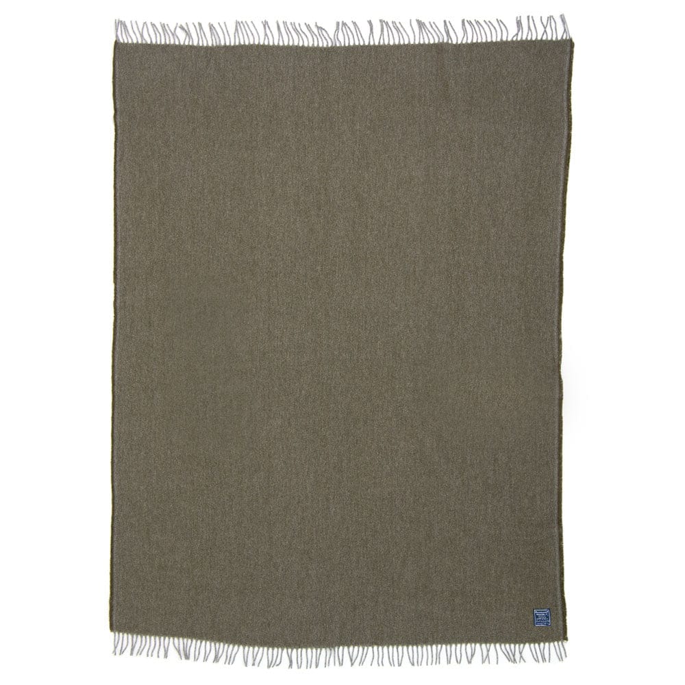 Ashby Wool Throw Blanket - Olive active Ashby Wool Throw Current Full Price group-gallery machine washable New Lower Price Solids