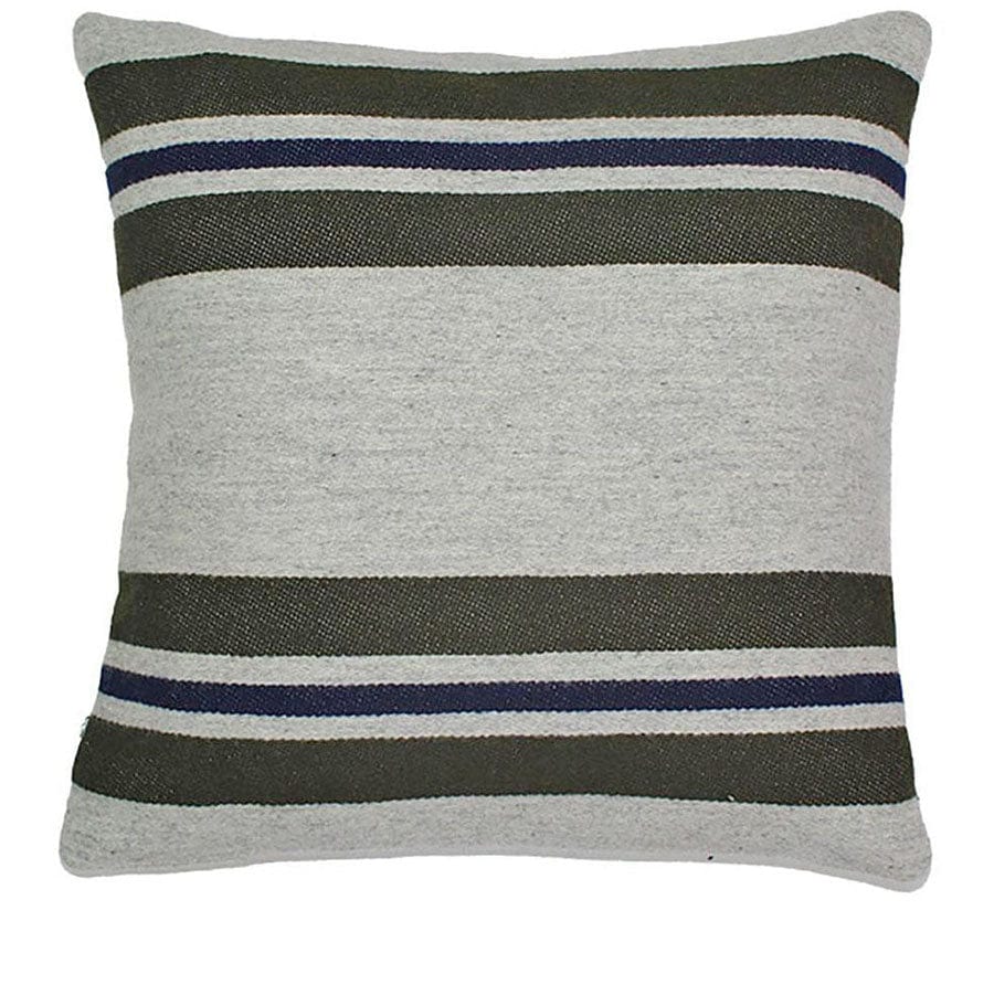 Cabin Pillow Case - Smoke 20" x 20" active Cabin Pillow Case Current Dry clean or hand wash group-gallery New Lower Price Stripes