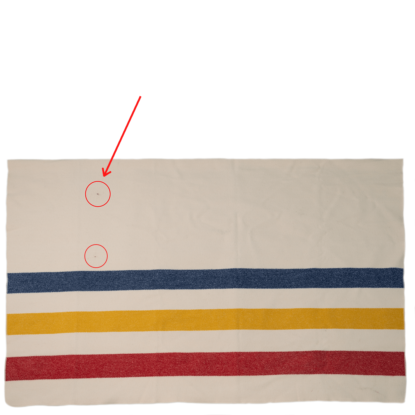 Color Variation Factory Second Frontier Wool Blanket - Natural active Dry clean or hand wash King Queen Twin
