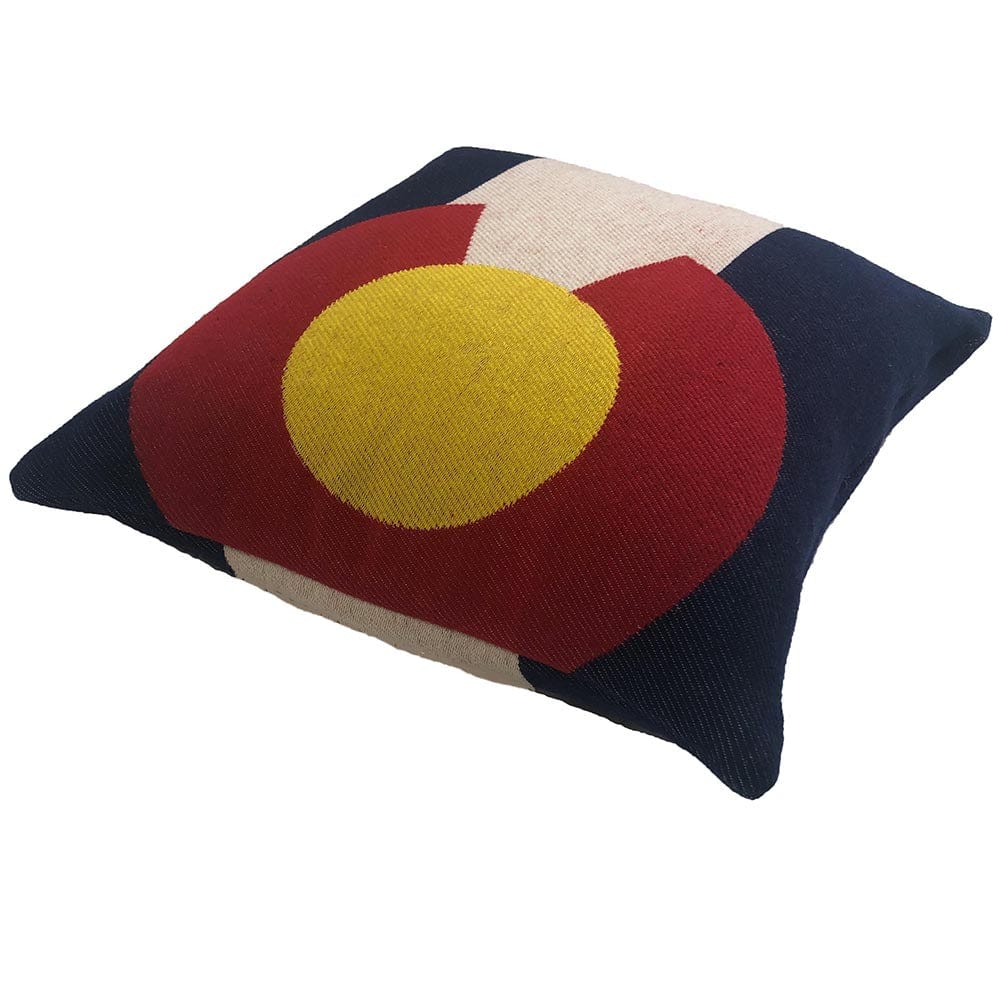 Colorado Flag Wool Pillow Case active Current Dry clean or hand wash New Lower Price Sale