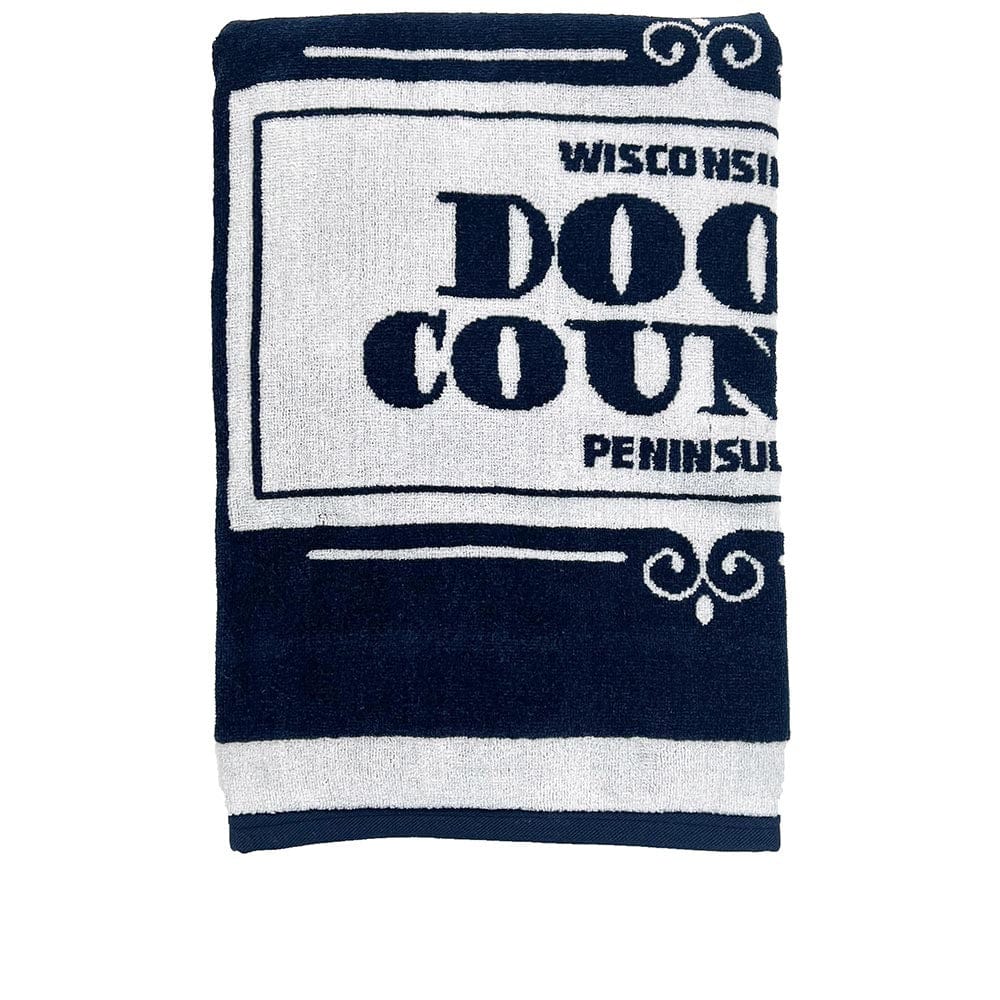Door County Map Towel active Current machine washable Towel