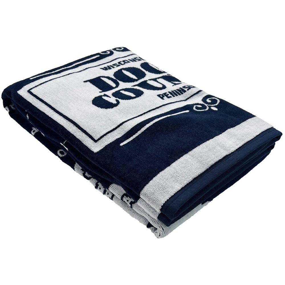 Door County Map Towel active Current machine washable Towel