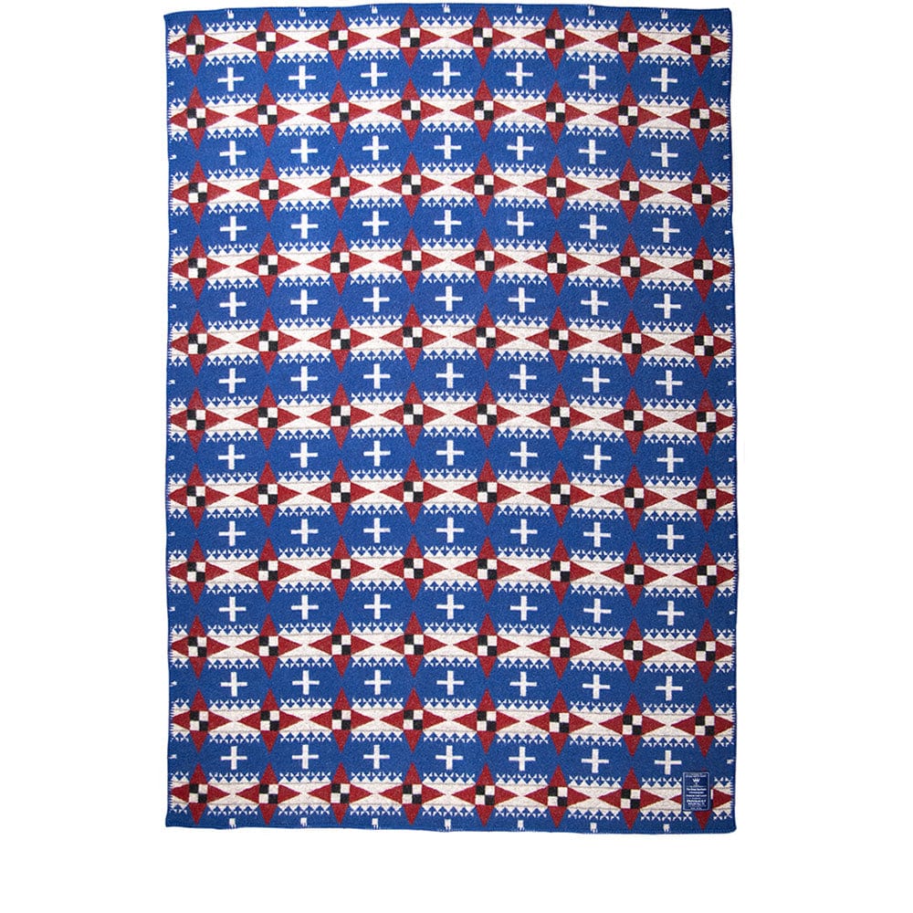 Dyani White Hawk "Guided" Wool Throw 48" x 68" active Artist Collection Current Dry clean or hand wash Dyani White Hawk Wool Throw Full Price
