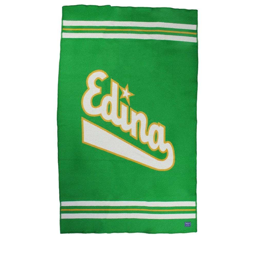 Factory Second Edina High School Throw 42" x 65" active Dry clean or hand wash