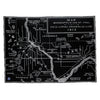 Minneapolis-Saint Paul Map Wool Throw