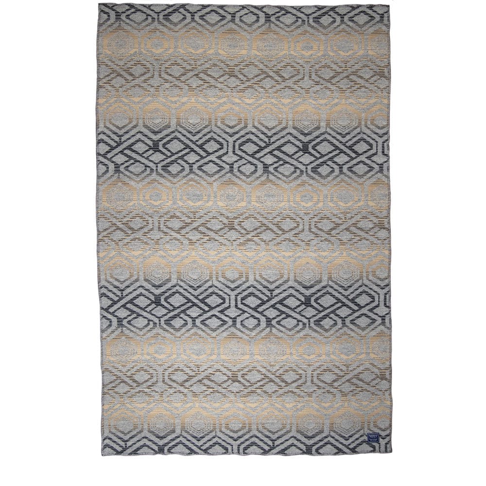 Tayo Onadein Nairobi Wool Throw Blanket 48" x 68" active Artist Collection Current Dry clean or hand wash Full Price Tayo Onadein Wool Throw