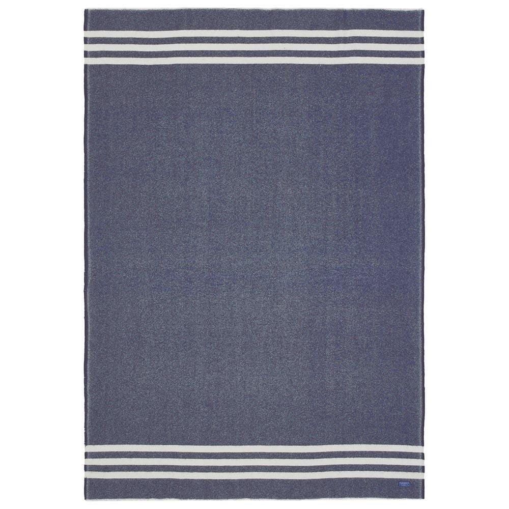 Factory Second Trapper Wool Throw - Navy active Factory Second Trapper Wool Throw machine washable