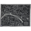 Paris Map Wool Throw