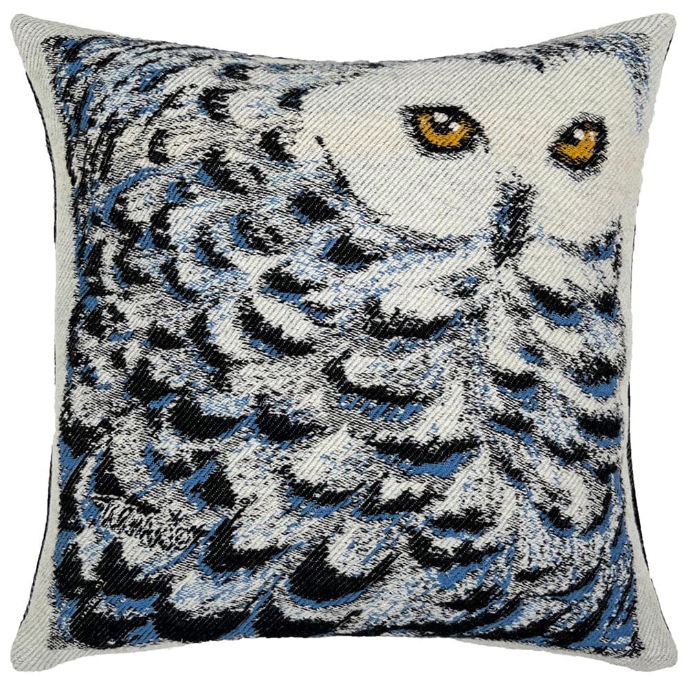 Adam Turman Snowy Owl Pillow Case Snowy Owl active Artist Collection Current Dry clean or hand wash Sale