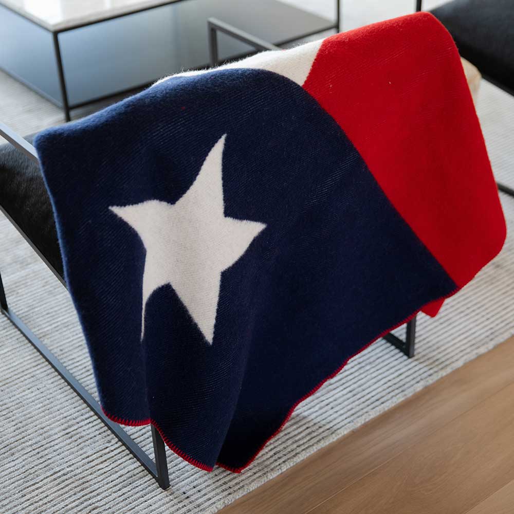 Texas Flag Wool Throw active Current Dry clean or hand wash Full Price Great Flags