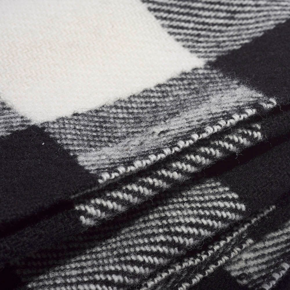 Buffalo Check Wool Throw Blanket - White active Buffalo Check Wool Throw Current Full Price group-gallery machine washable New Lower Price Patterns & Plaids