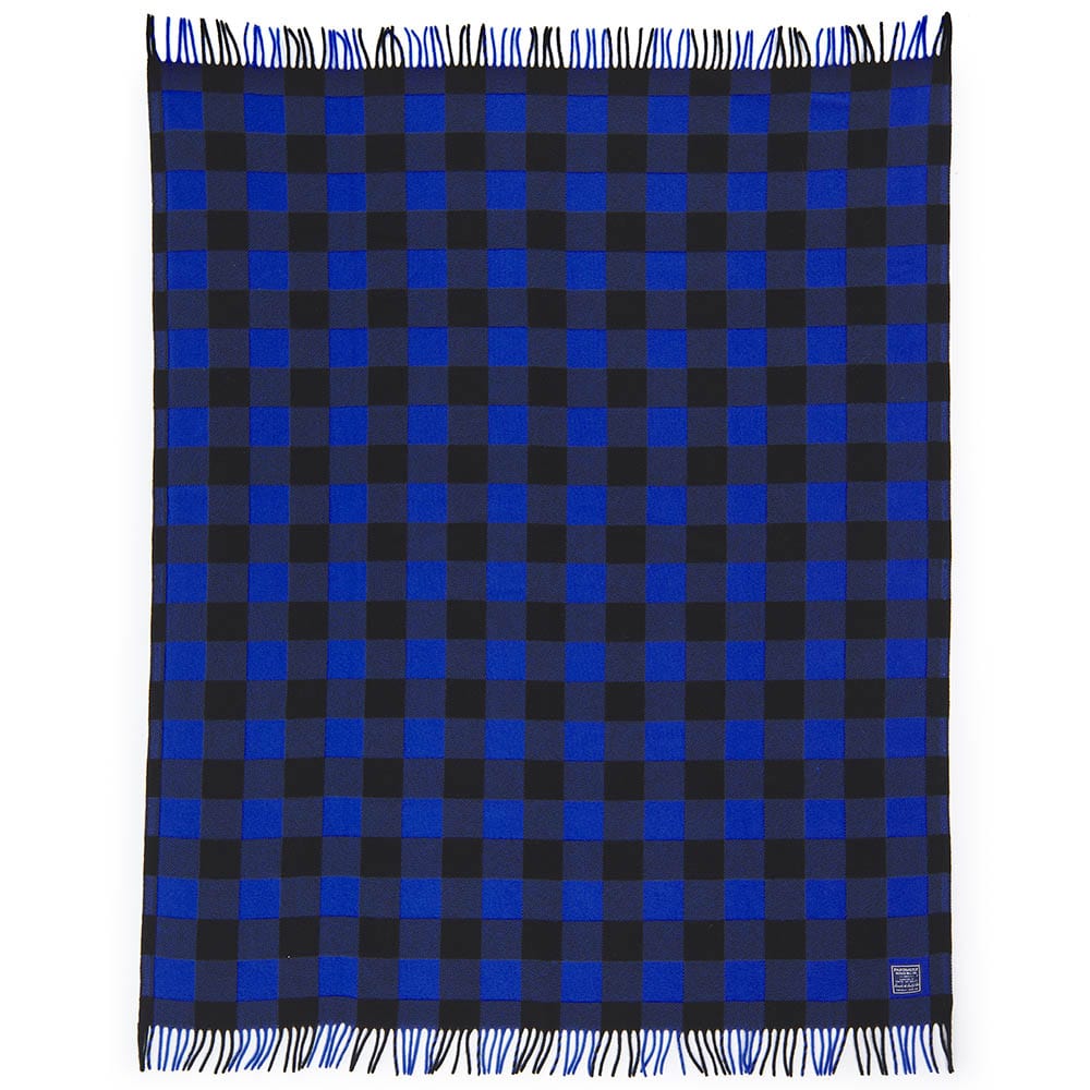 Buffalo Check Wool Throw Blanket - Admiral Blue active Buffalo Check Wool Throw Current Full Price group-gallery machine washable New Lower Price Patterns & Plaids