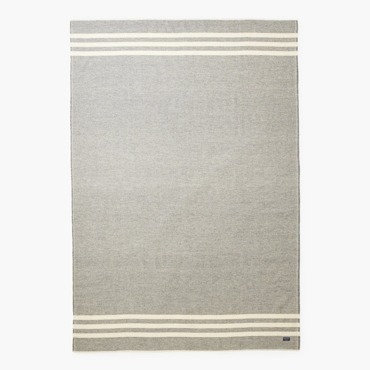 Factory Second Trapper Wool Throw - Gray active Factory Second Trapper Wool Throw machine washable